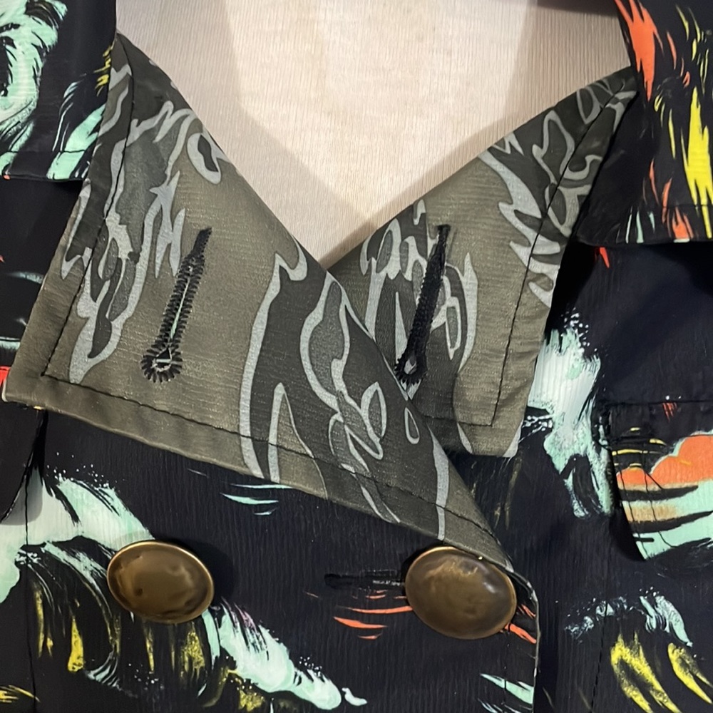 Hurley Lightweight Jacket Multicolor Polyester Sm… - image 2